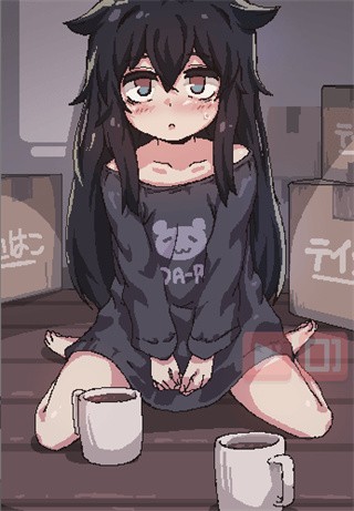 阴暗房间里的孤独女孩游戏玩法1