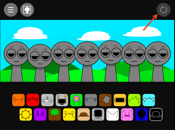 Sprunki恐怖合集游戏玩法4