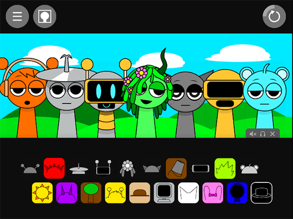 Sprunki恐怖合集游戏玩法3