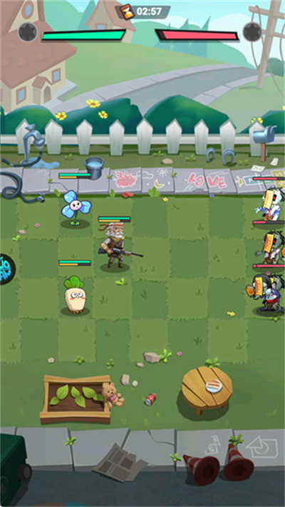 豆豆打僵尸游戏