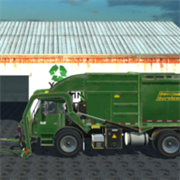 城市垃圾车司机