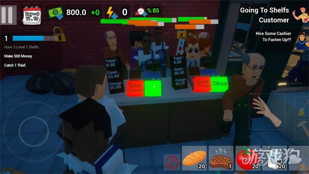 像素超市模拟器游戏玩法1