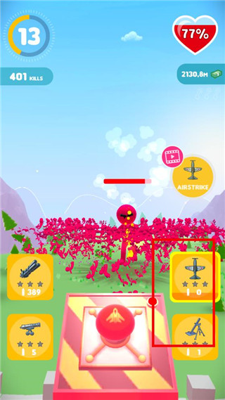 人群防御战争游戏