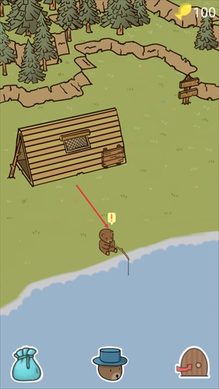 棕熊露营旅行游戏