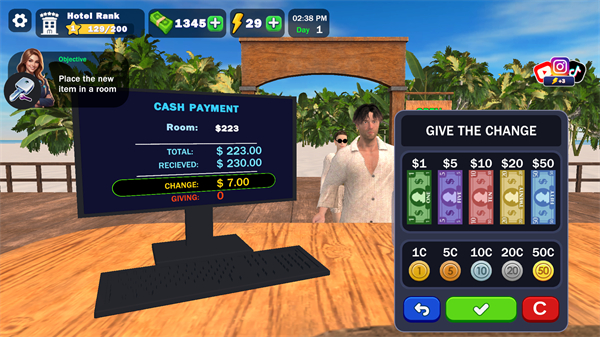 海滩酒店模拟器官方版