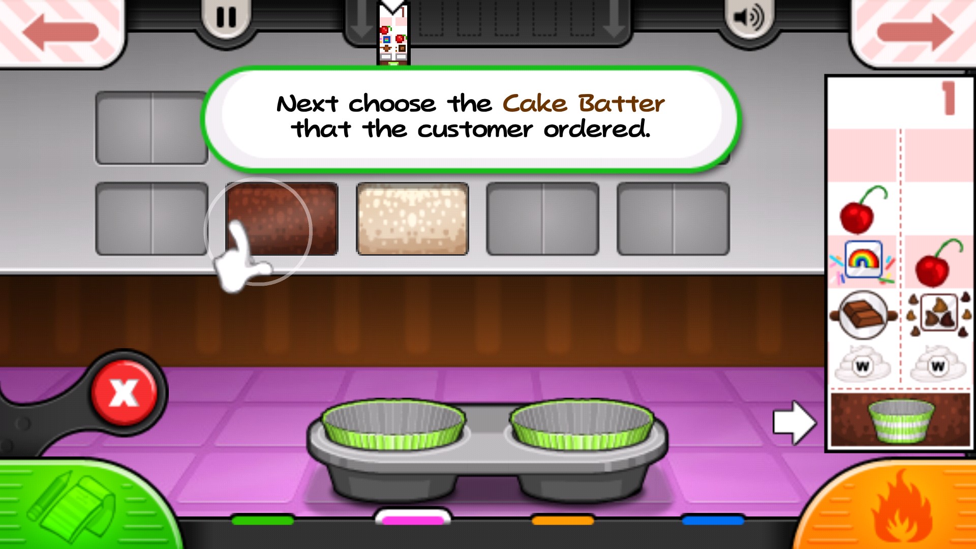 老爹纸杯蛋糕店HD游戏玩法7