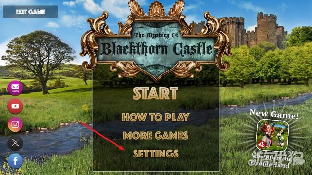 黑荆棘城堡之谜汉化版游戏中文设置教程1