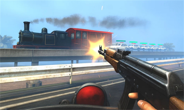 枪战摩托车游戏
