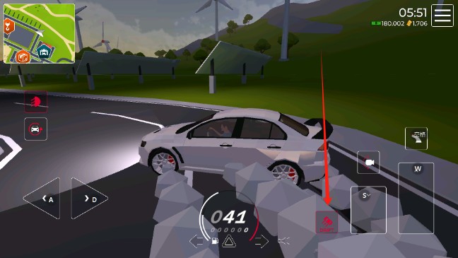 汽车LP极限驾驶游戏玩法5