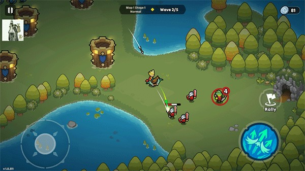 夜幕王国边境塔防中文版