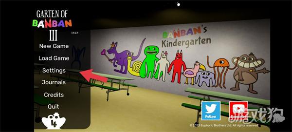 恐怖幼儿园3游戏中文设置教程1