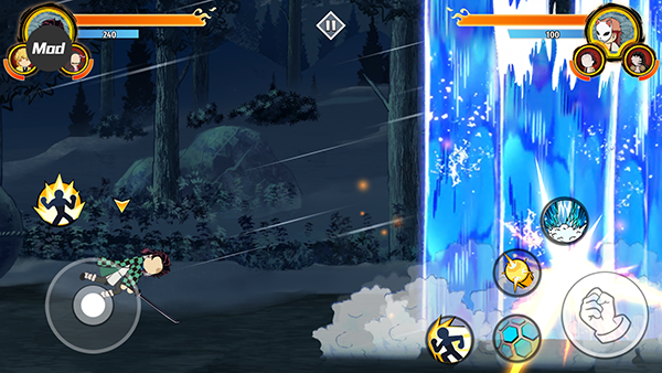 火柴人鬼灭之刃汉化版游戏玩法-3