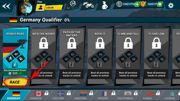 疯狂技能越野摩托车3安卓版