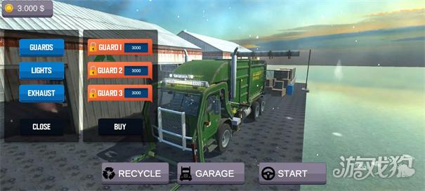 城市垃圾车司机