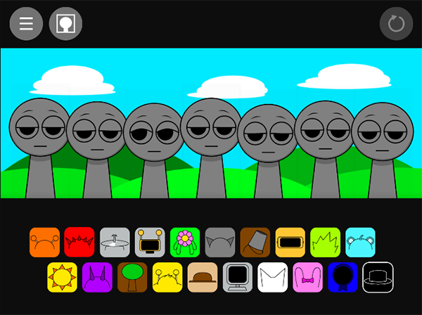 Sprunki恐怖合集游戏玩法1